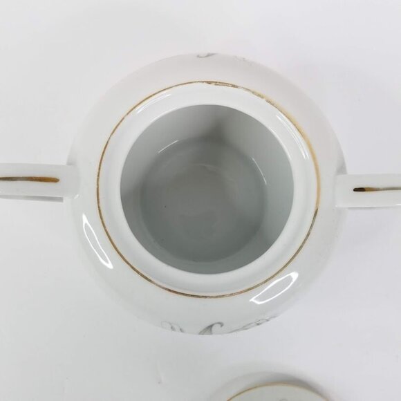 Kaysons Fine China Sugar Bowl Golden Rhapsody Japan Vintage 60s Gold Trim MCM - Picture 5 of 8